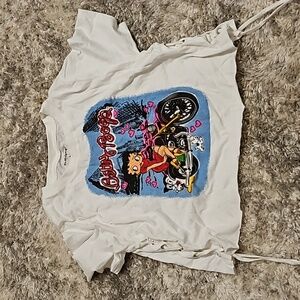 Betty Boop Crop Top